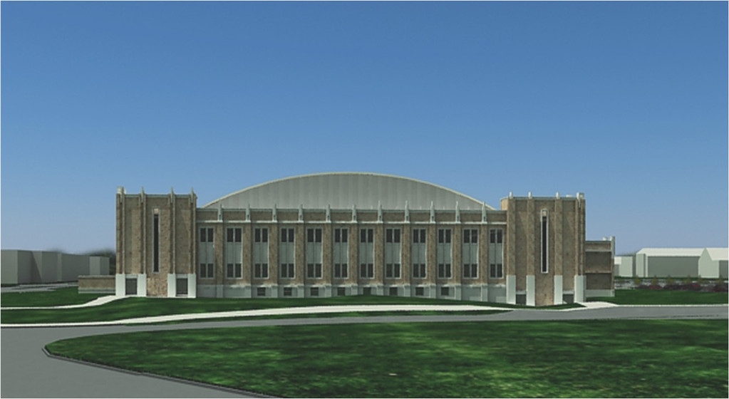 Compton Family Ice Arena Architectural Renderings