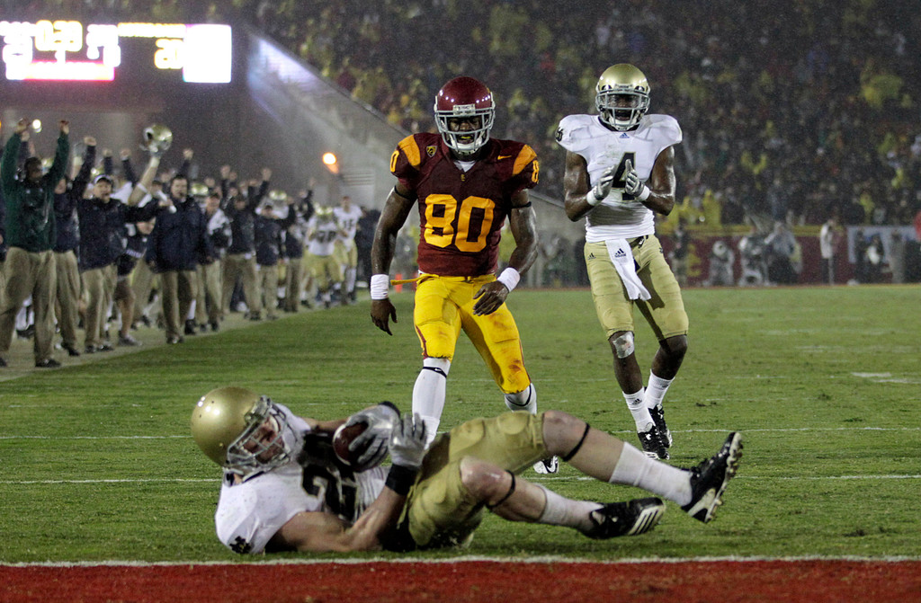 Notre Dame vs. USC: The Rivalry in Photos