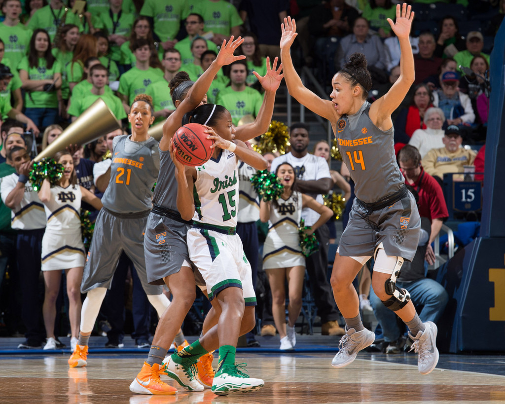 No. 3 Notre Dame vs. No. 18 Tennessee