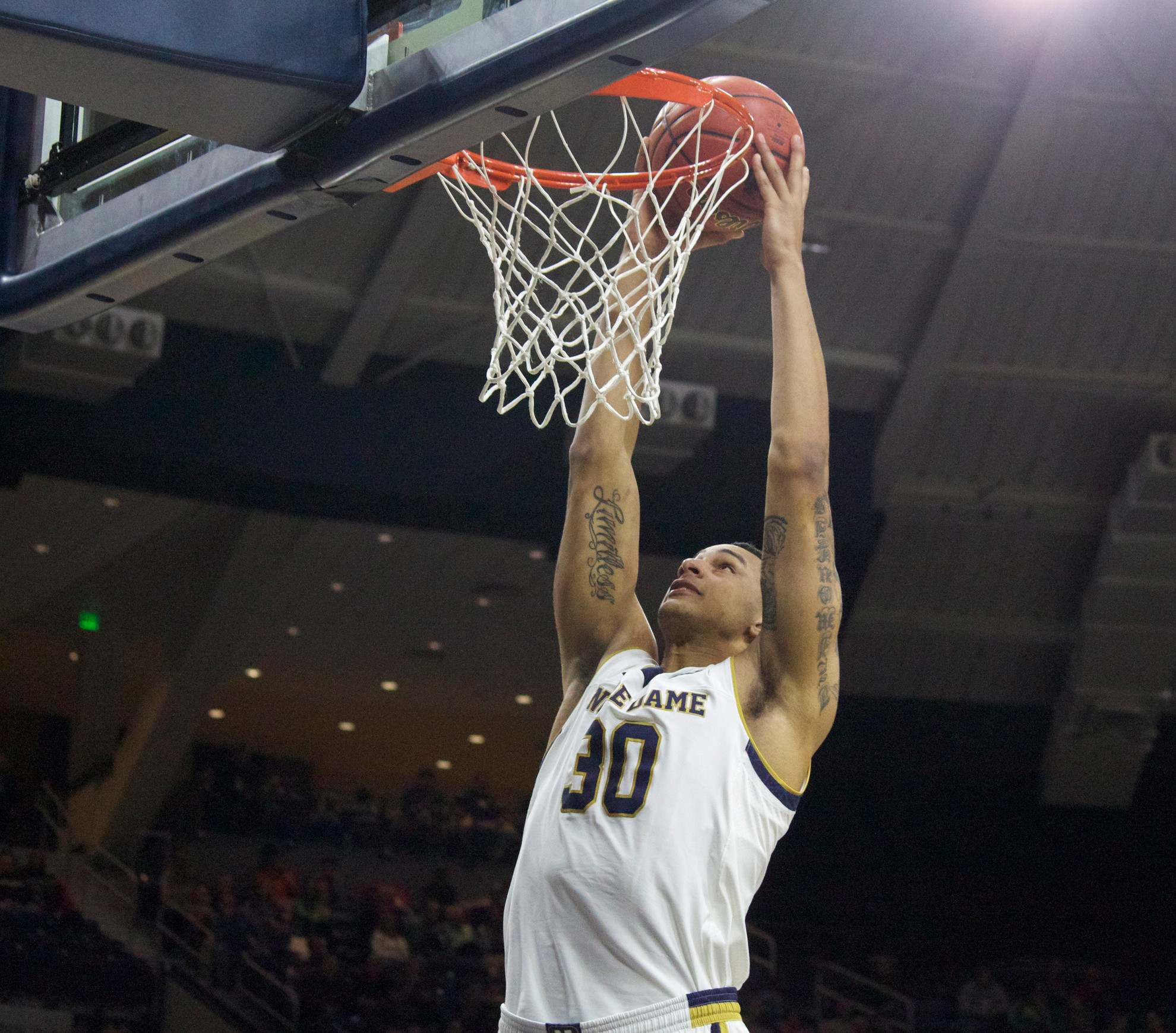 Irish To Meet Michigan State In ACC/Big Ten Challenge Junior forward Zach Auguste leads the nation in field goal percentage (.700).