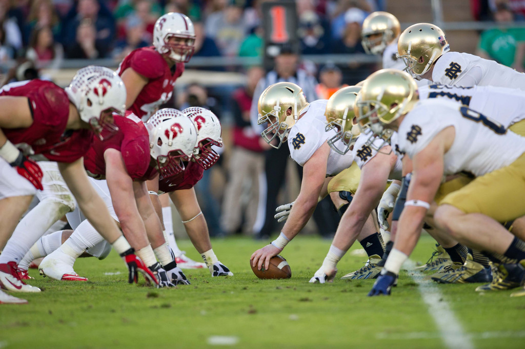 Notre Dame vs. Stanford (USATSI)