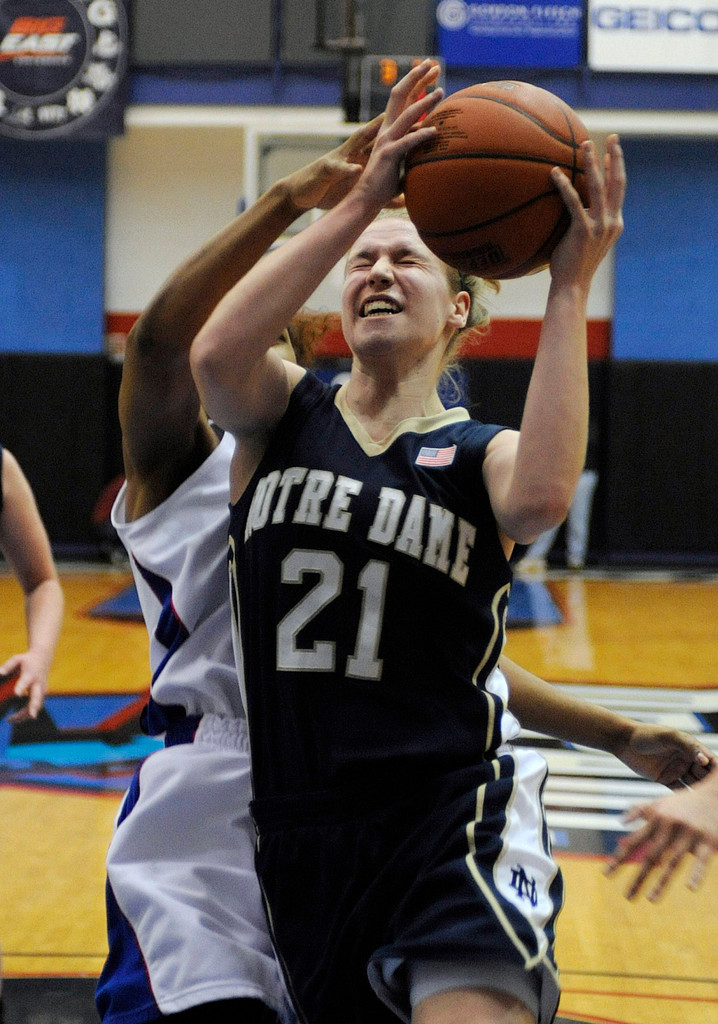 #12/4 Irish Burn Blue Demons, 86-62 (AP photos)