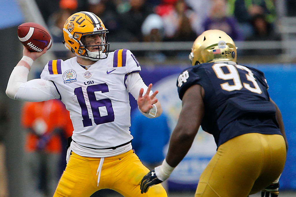 Notre Dame vs. LSU (USATSI)