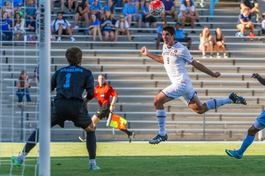 Notre Dame Men's Soccer at UNC (9/18/15)