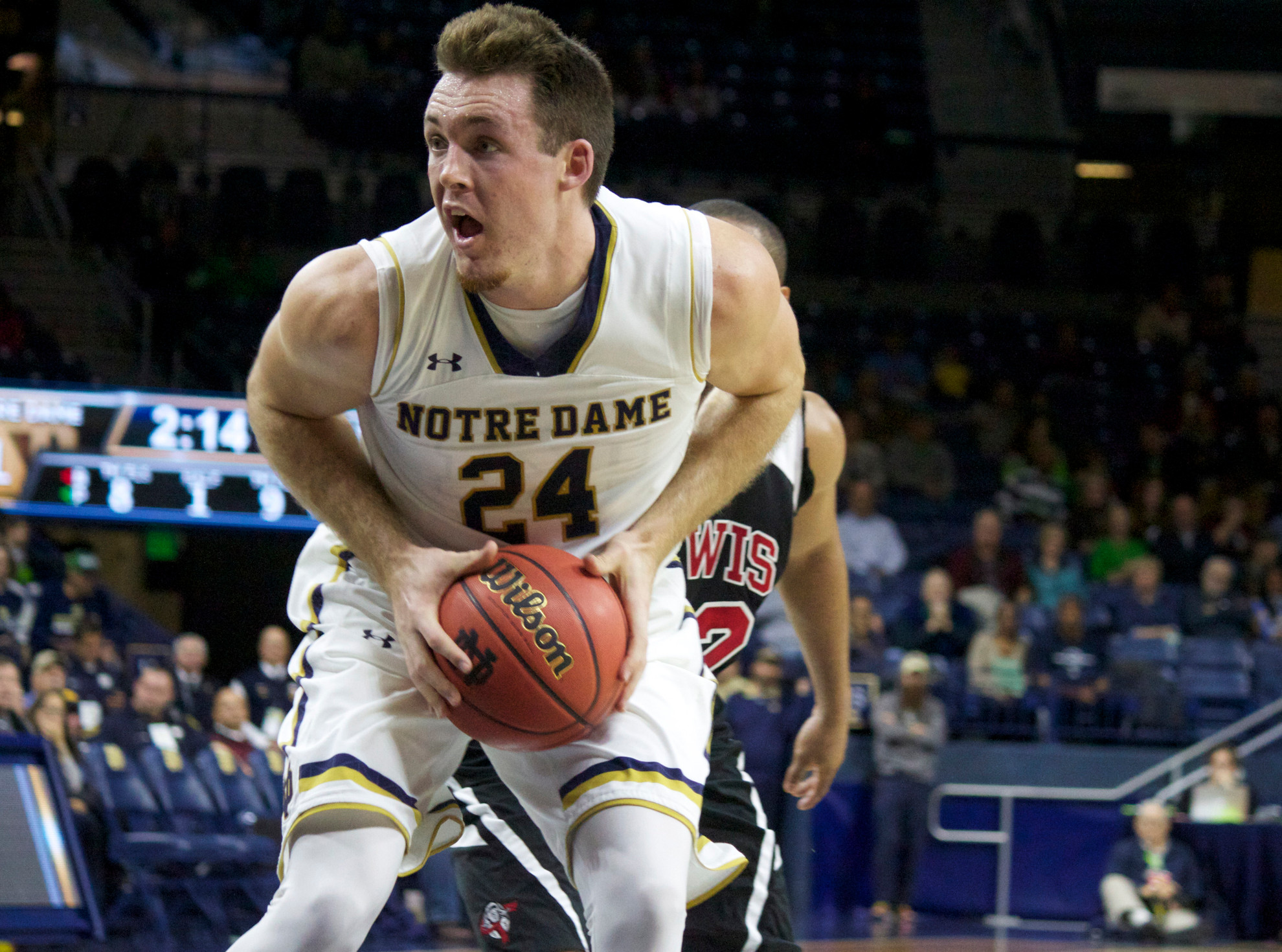 Irish To Meet UMass And Providence This Weekend Pat Connaughton is averaging 12.7 points and 10.0 rebounds per game this season.