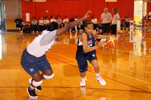 Diggins, U19 National Team Breeze Past Mali, 100-38 At World Championships Skylar Diggins had nine points (six in a game-opening 38-8 run) as the USA U19 National Team defeated Mali, 100-38 on Saturday in preliminary round play at the FIBA World Championships in Bangkok, Thailand.