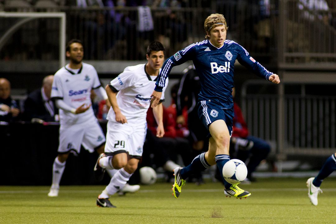 Greg Klazura (Vancouver Whitecaps) is one of seven Notre Dame alums playing in the MLS.