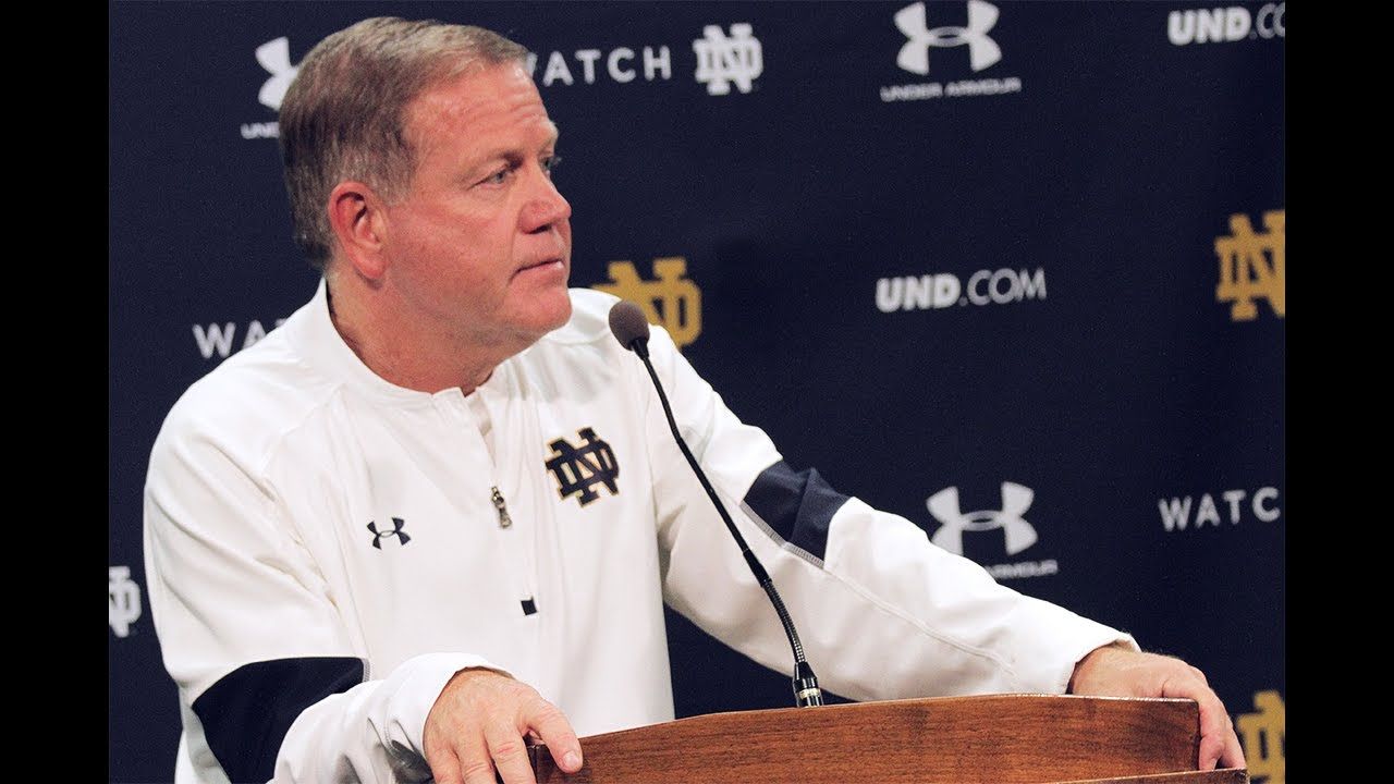 Notre Dame Football  Stanford Press Conference