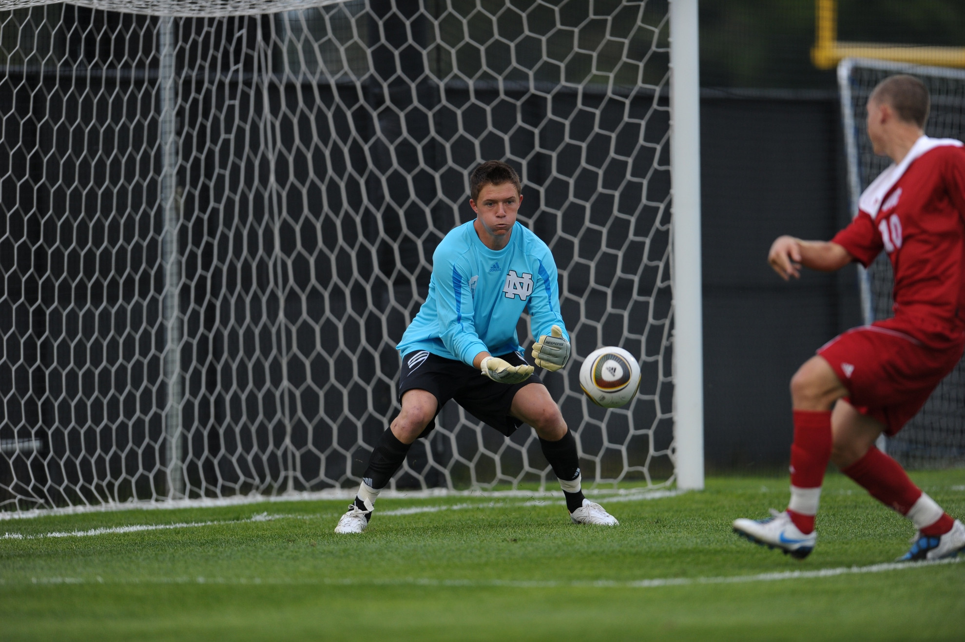 #9 Notre Dame Opens Season With Scoreless Draw Against #15 Indiana Senior goalkeeper Will Walsh made five saves against Indiana to notch his fifth career shutout.