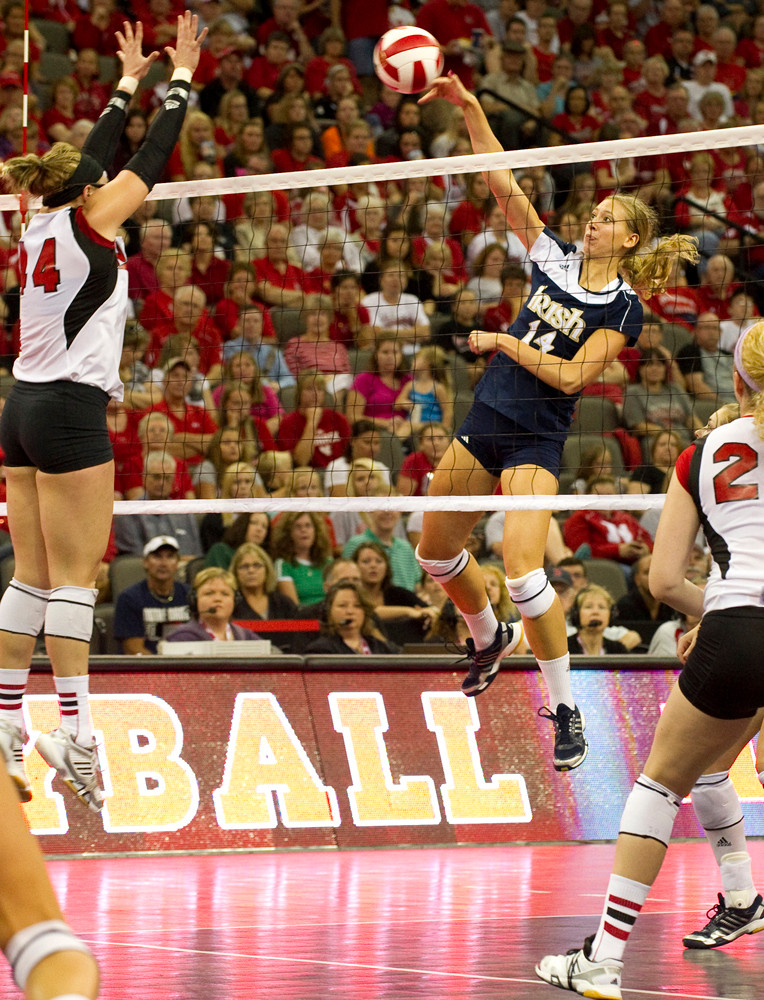 Irish Open Home Portion Of Schedule With Shamrock Invitational Senior Hilary Eppink is tied for the team lead in blocks per set at a 0.80 b/s clip.