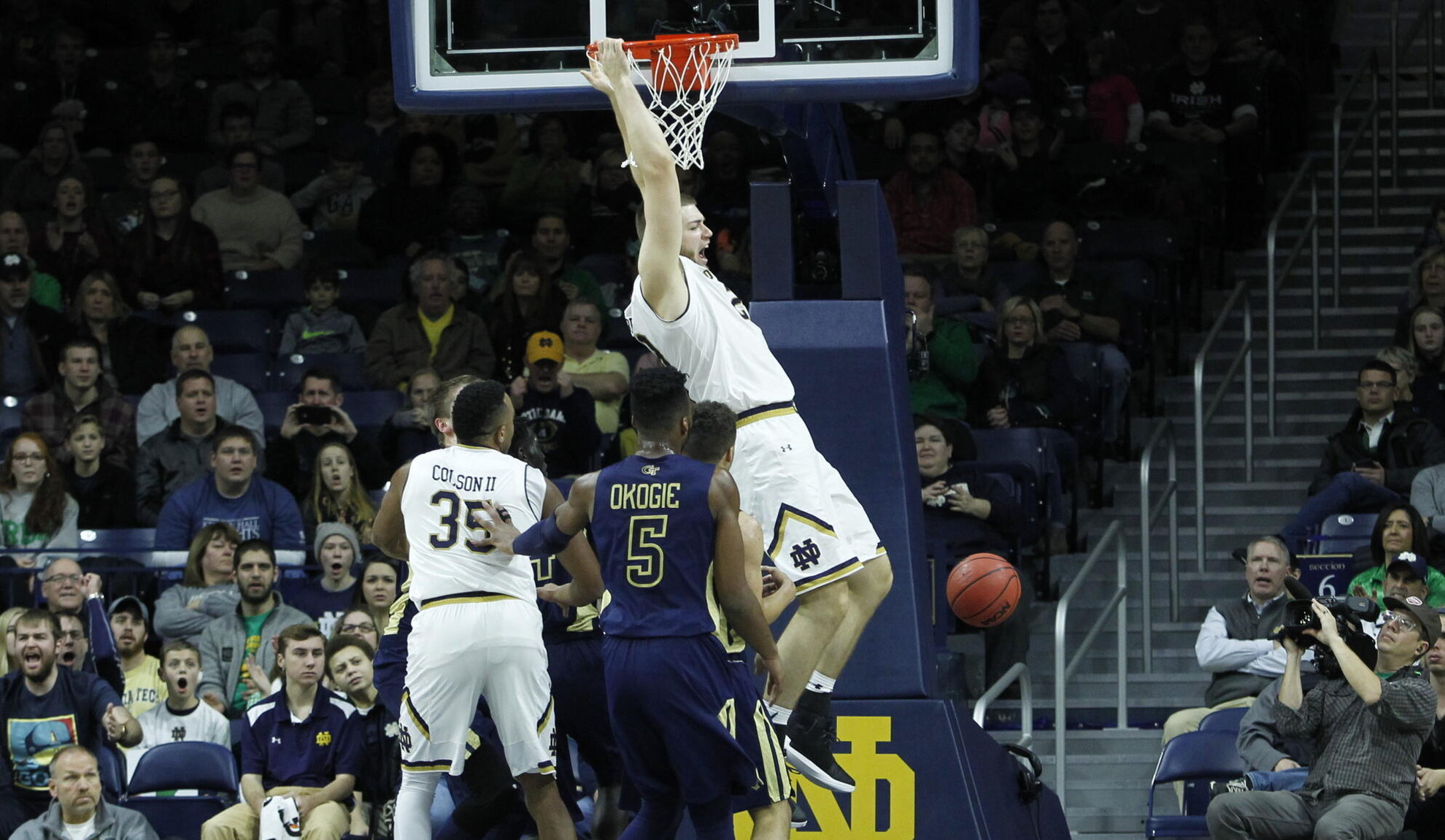 Second Half Surge Pushes Irish Past Georgia Tech, 68-59 Second Half Surge Pushes Irish Past Georgia Tech, 68-59