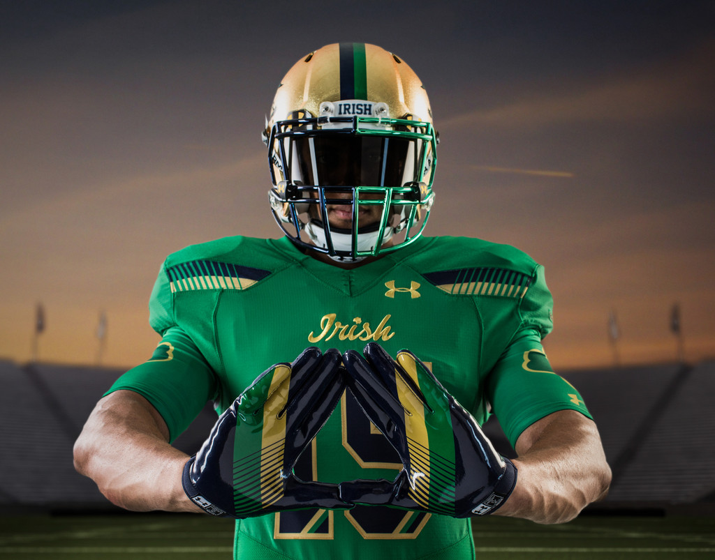 2015 Under Armour Shamrock Series Uniforms
