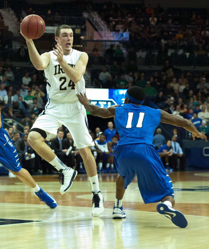 Notre Dame Men's Basketball vs IPFW on 12-17-2012