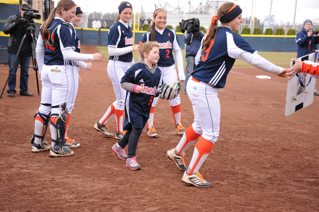 Notre Dame vs. Rutgers (Strikeout Cancer), 4-13-13 (Mike Bennett)