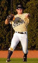 Captains Dressman And Dury Hoping To Finish Rollercoaster Season – And Career – On Upswing Danny Dressman - pictured here during the 2003 fall Blue-Gold Series - and fellow co-captain Mike Dury will be looking to lead the Irish to a strong finish in 2007, as they conclude their rollercoaster careers (all photos by Matt Cashore, unless otherwise marked).