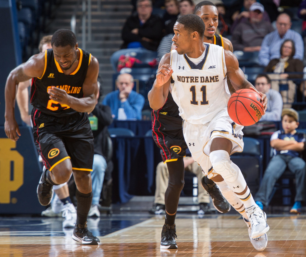 Notre Dame vs. Grambling State (USATSI)