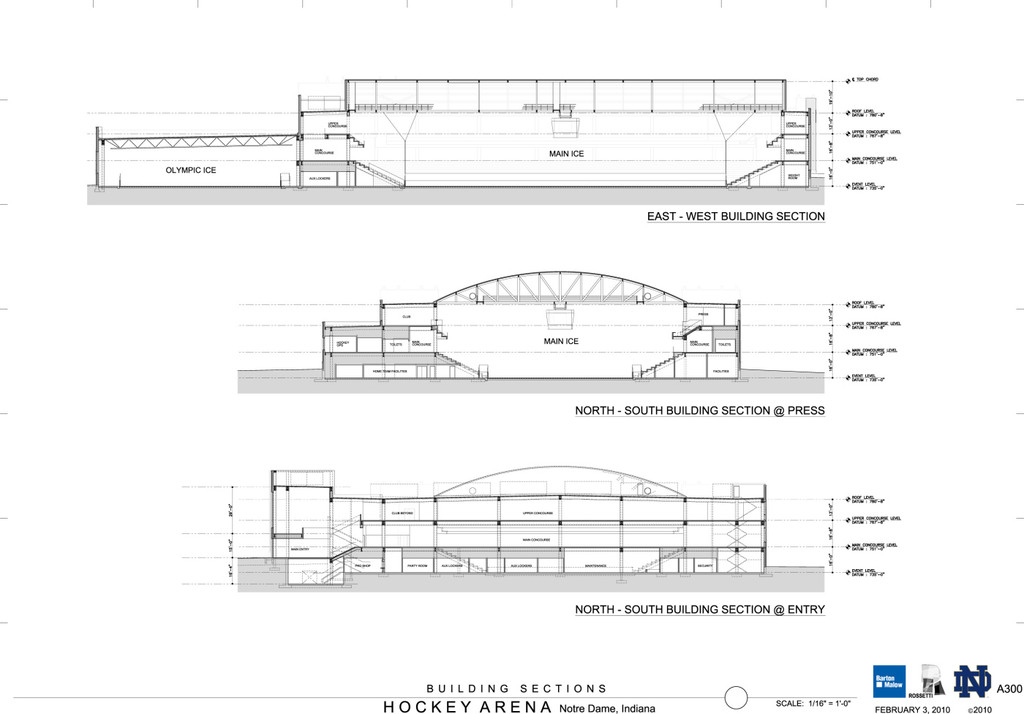 Compton Family Ice Arena Architectural Renderings