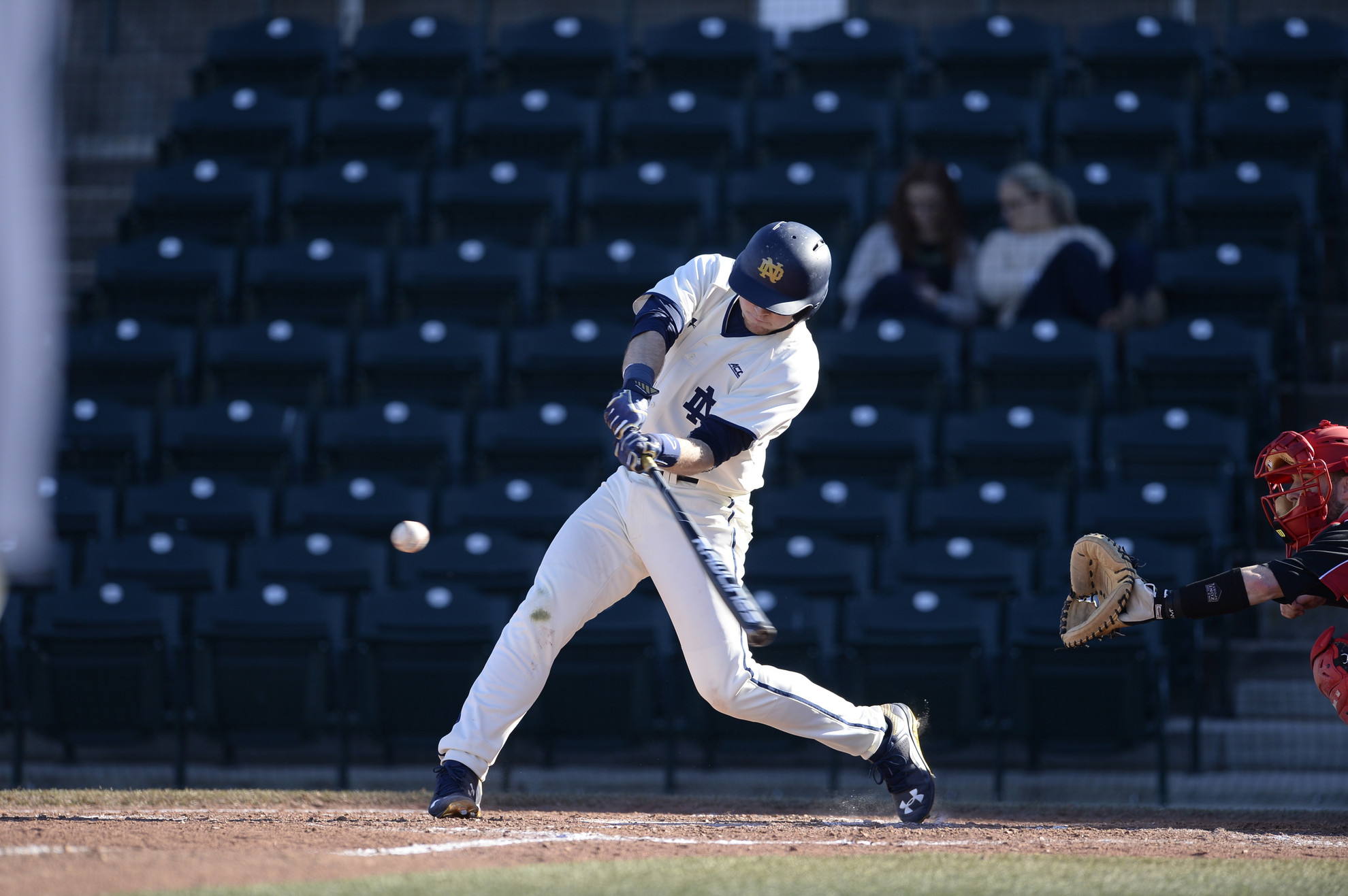 Baseball Makes Annual Trip To San Antonio For Irish Alamo Invitational Sophomore catcher Ryan Lidge