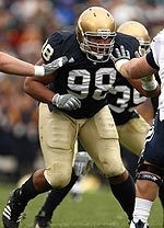 Irish continue spring drills Senior DE Trevor Laws is one of the several Irish players who will take the field at Notre Dame Stadium for the final time Saturday against Duke.