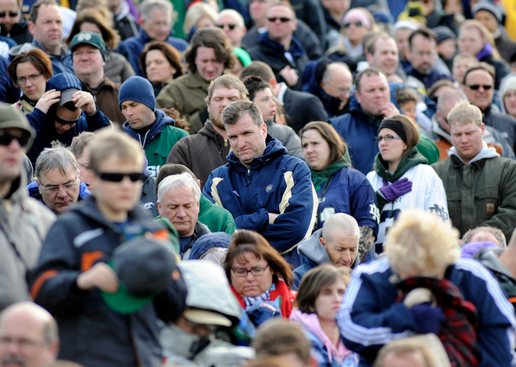 Notre Dame Football Blue-Gold Game