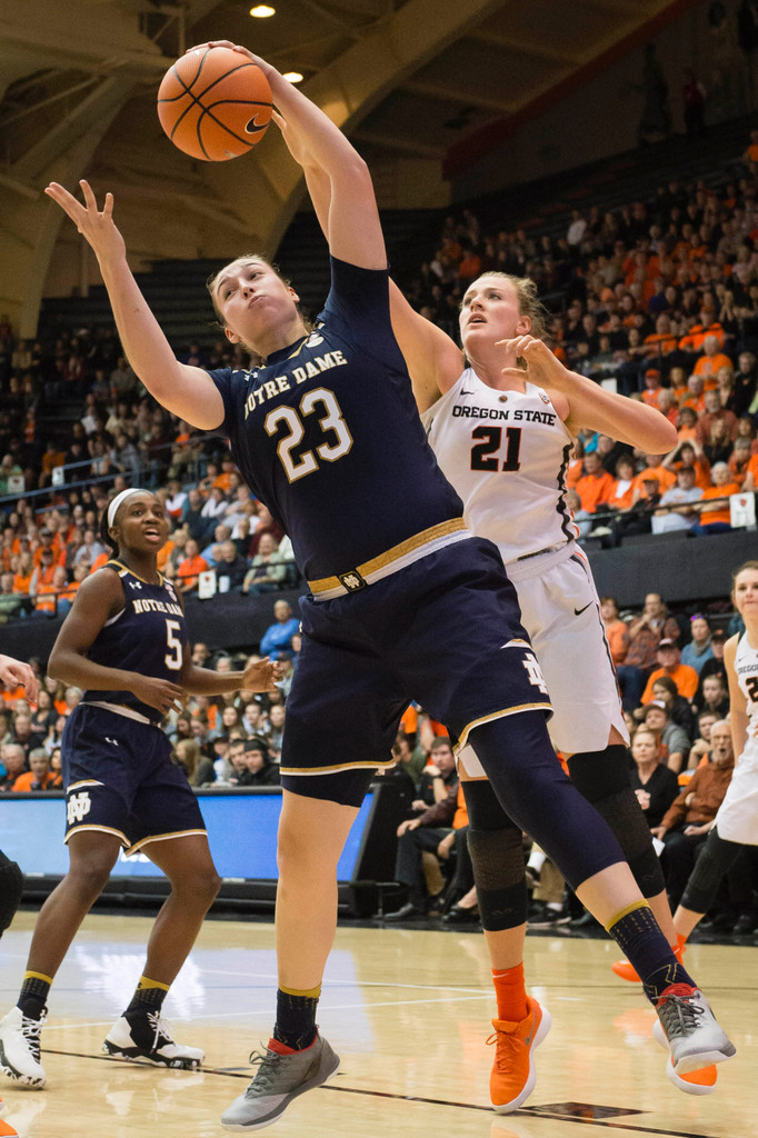 ND Women's Basketball at Oregon State (USATSI)