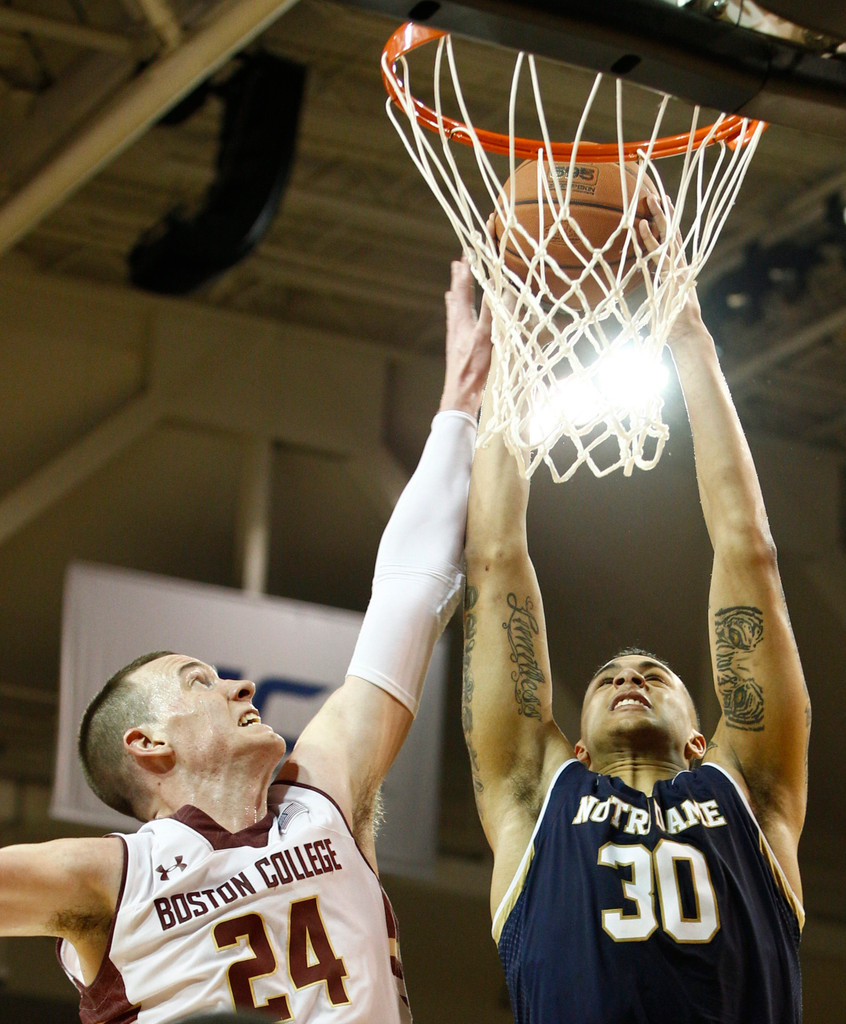 No. 10 Notre Dame at Boston College