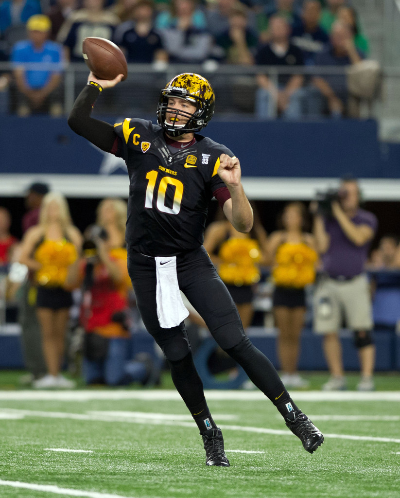 Notre Dame vs. #22/24 Arizona State (USATSI)