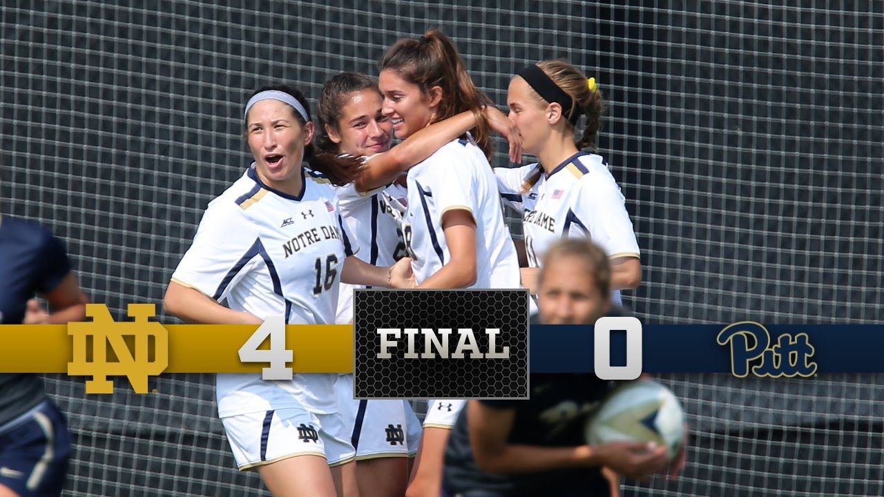 Top Moments - Notre Dame Women's Soccer vs. Pittsburgh
