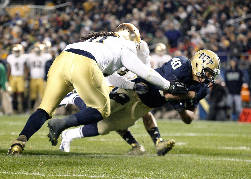 No. 24 Notre Dame Football vs. Pitt