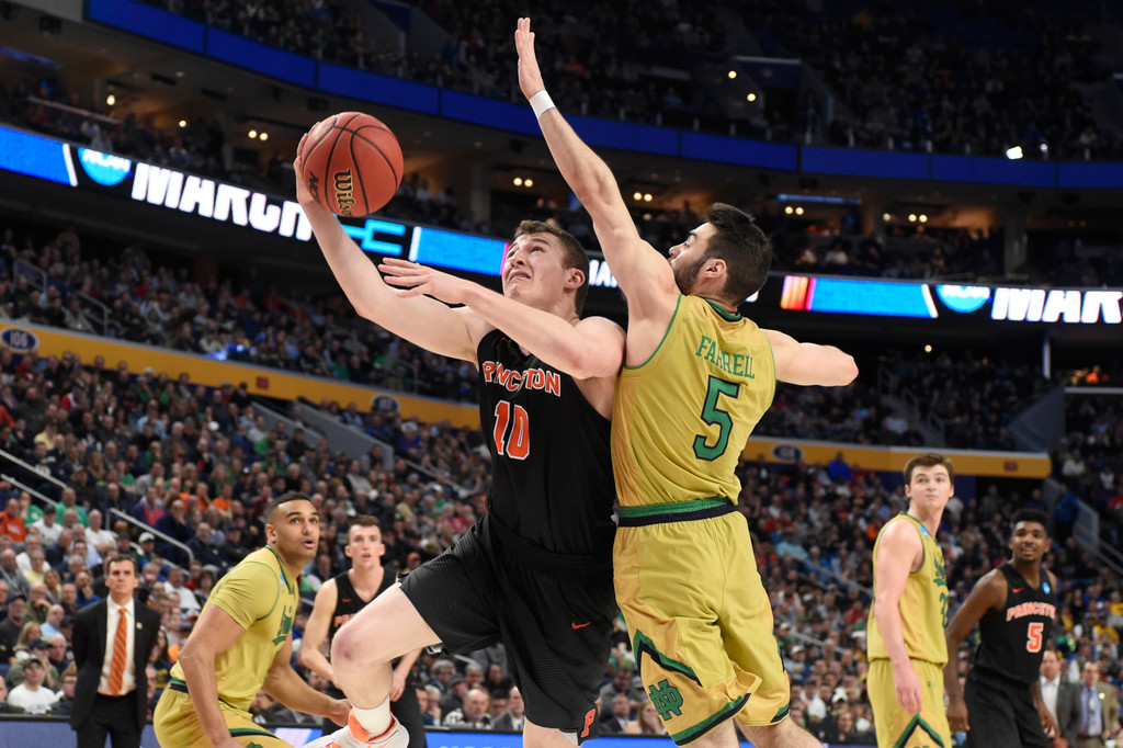 Notre Dame 60, Princeton 58
