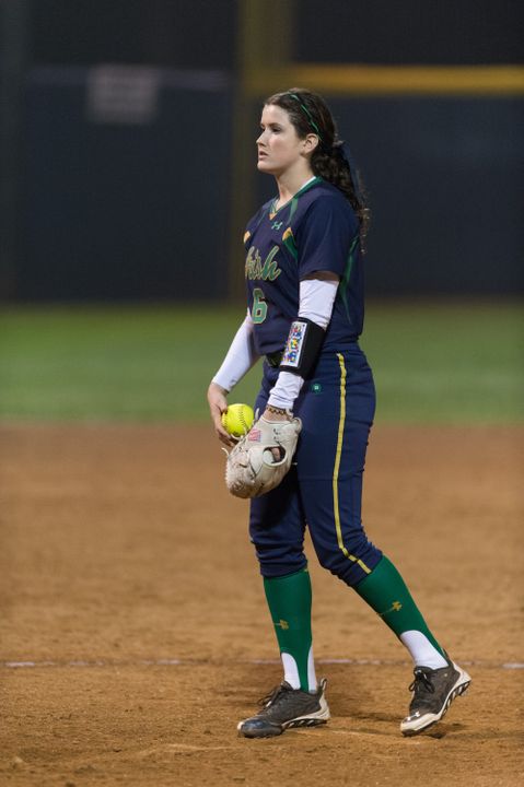 Sophomore Rachel Nasland claimed her fourth straight win with a one-hit shutout of Georgia Tech on Sunday