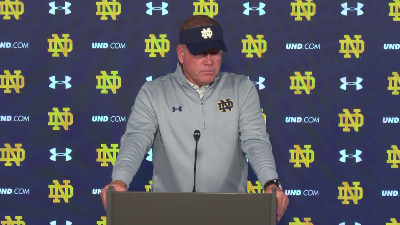 Brian Kelly Post-Game Press Conference - Miami (OH)
