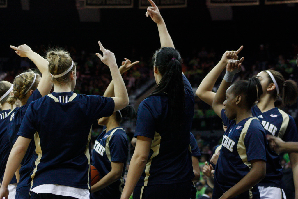 A Season in Photos: 2010-11 Notre Dame Women's Basketball