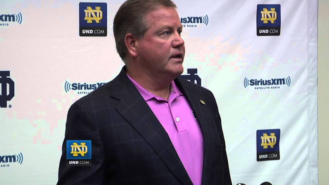 Brian Kelly Post Practice Media Session - Aug. 29, 2012