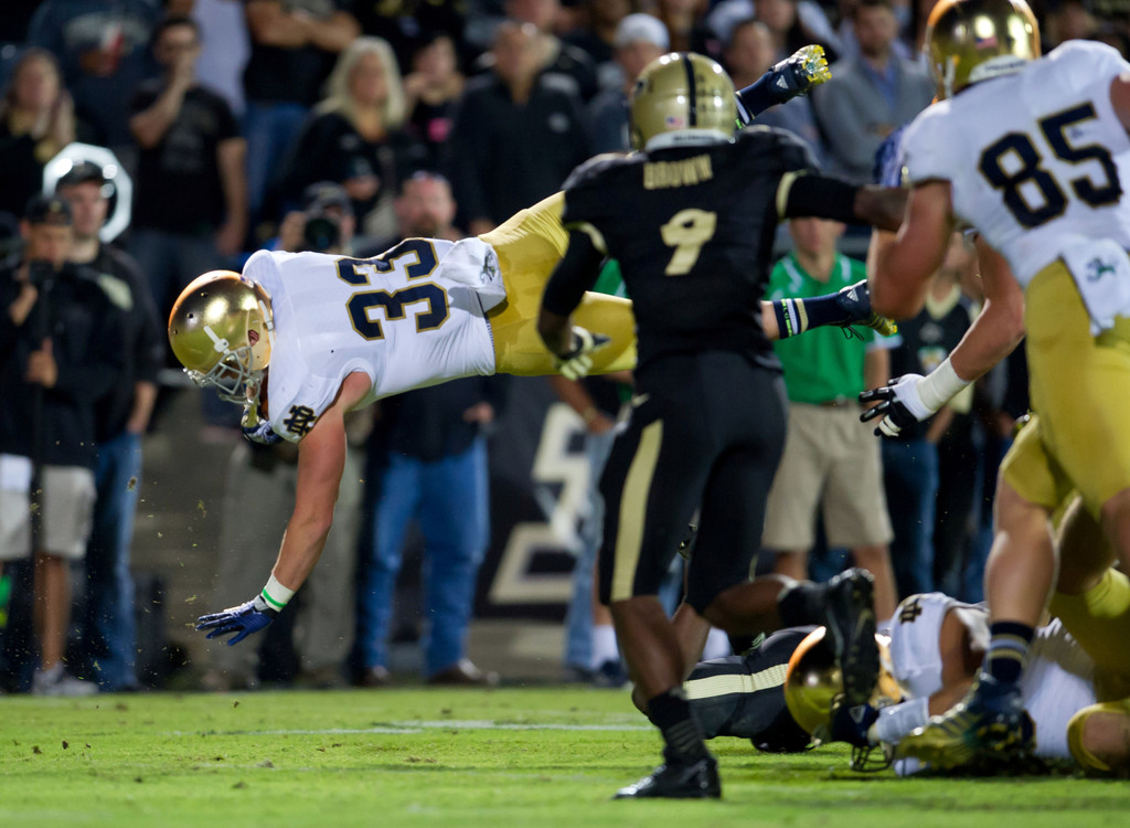 Notre Dame at Purdue (USATSI)