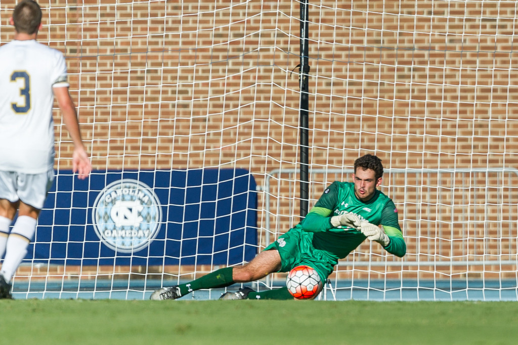 Notre Dame Men's Soccer at UNC (9/18/15)
