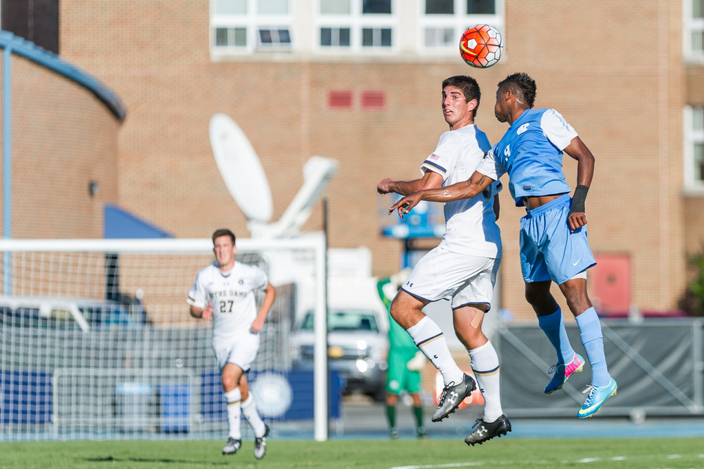 Notre Dame Men's Soccer at UNC (9/18/15)