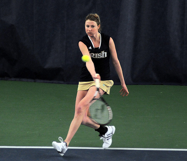 No. 3 Irish Top William and Mary, 5-2 Senior Colleen Rielley earned the NCAA Elite 88 Award with a 3.874 GPA.