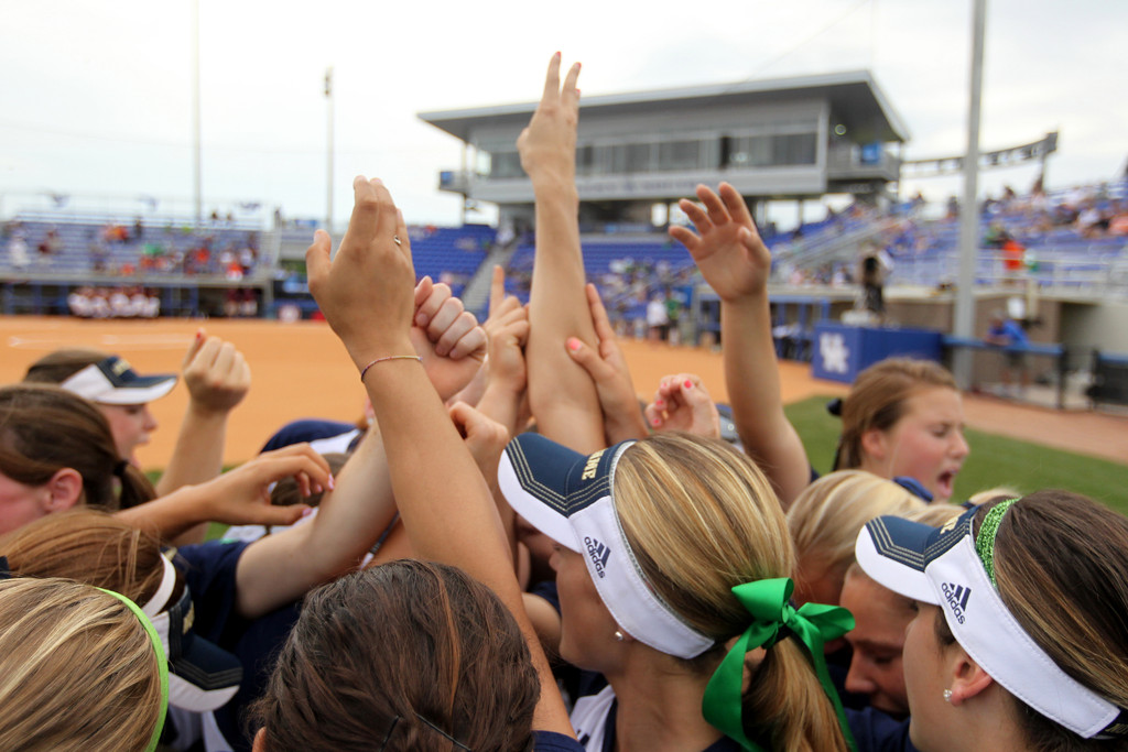 Notre Dame vs. Virginia Tech, 5/17/13 (Chet White/UK Athletics)