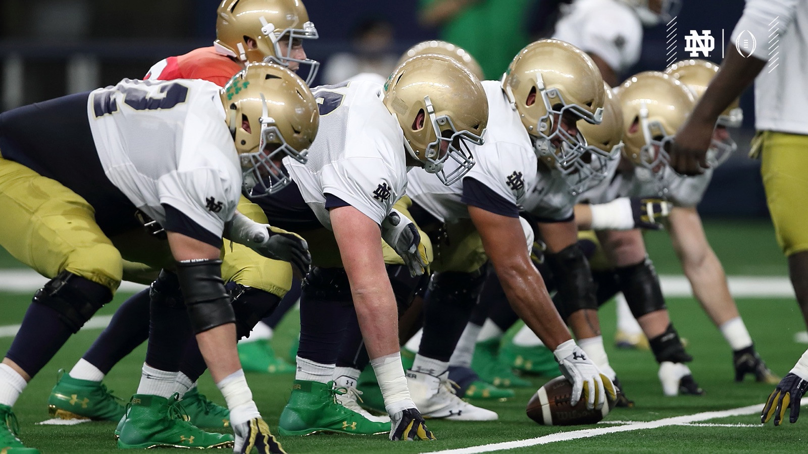 Notre Dame Celebrates Cotton Bowl Christmas Cotton Bowl Day 2
