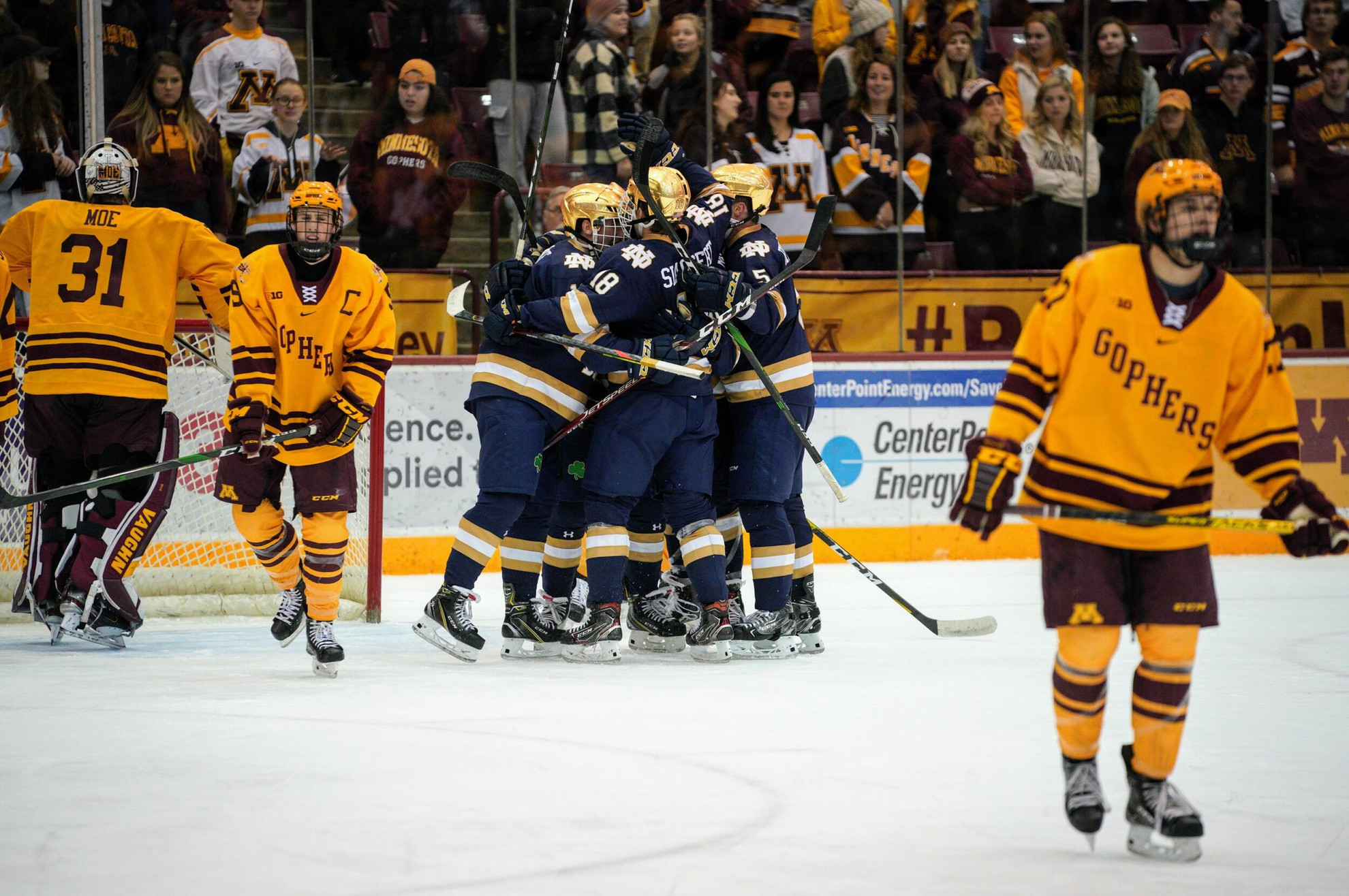 #4/5 Irish Top Gophers, 5-3 #4/5 Irish Top Gophers, 5-3