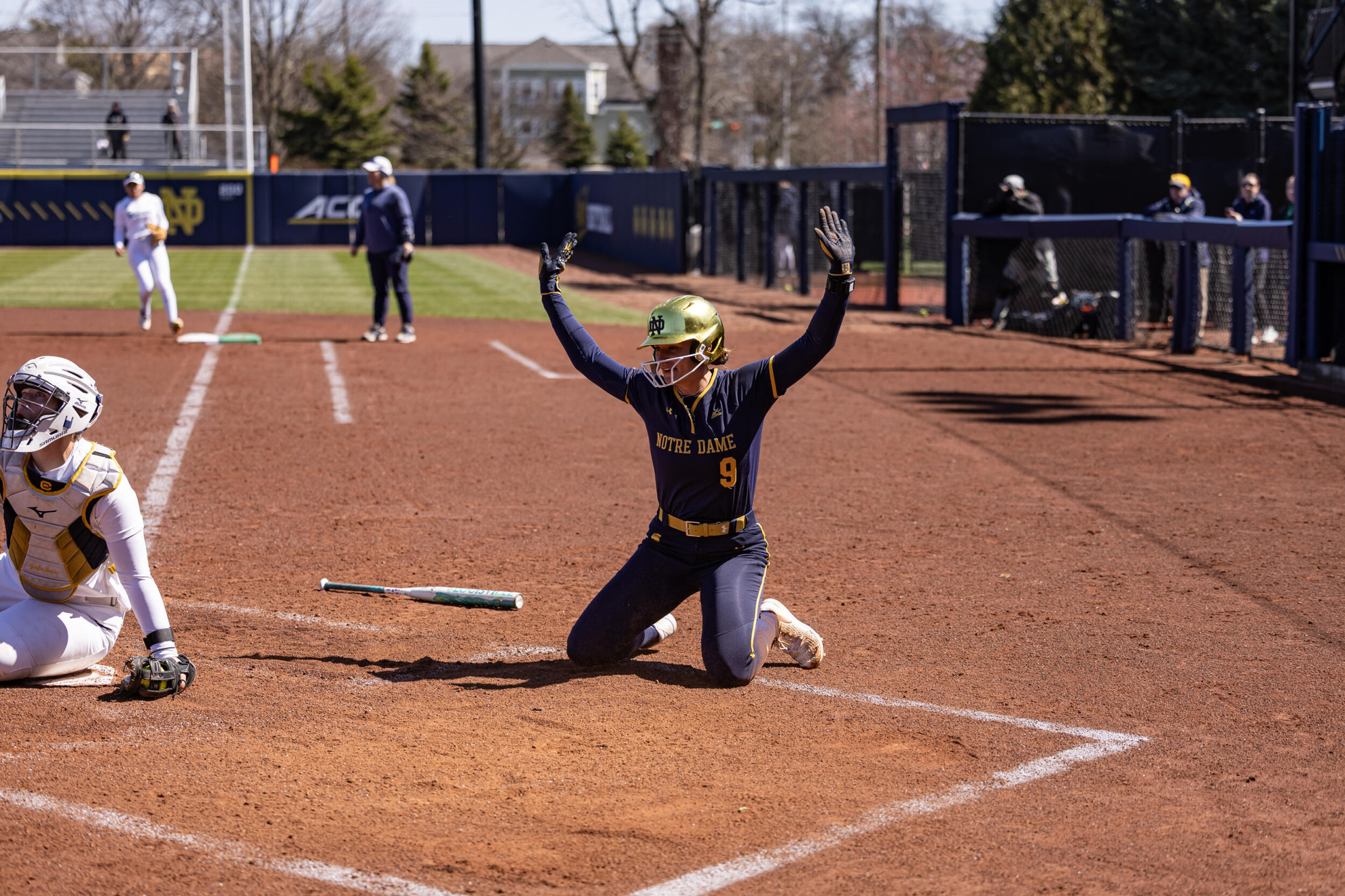 Irish Topple Cal Saturday Afternoon, 6-2 Irish Topple Cal Saturday Afternoon, 6-2