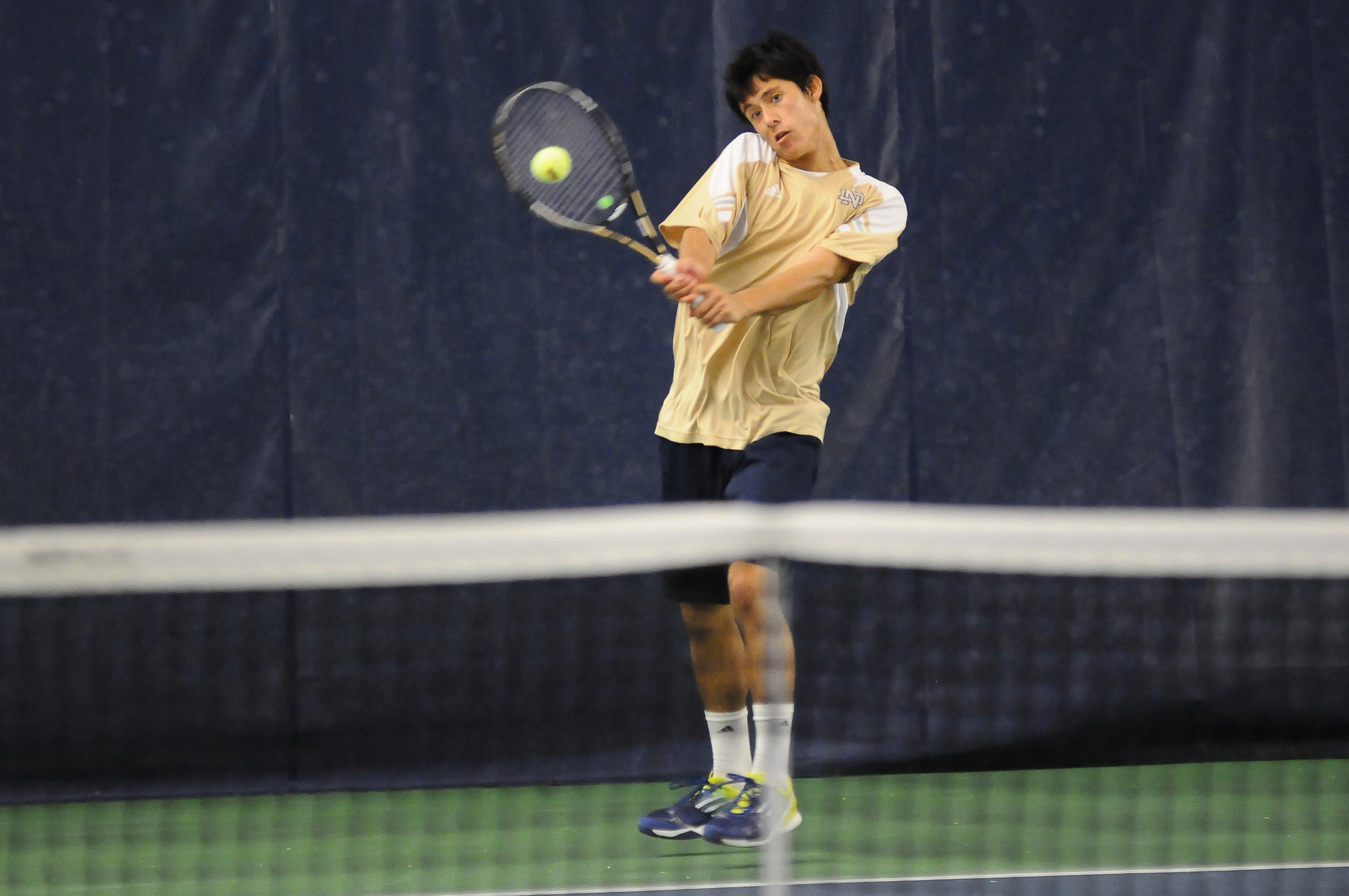 Irish Close Out Fall Season At Tribe Invitational Freshman Nicolas Montoya is 9-3 in singles during his first fall campaign with the Irish.