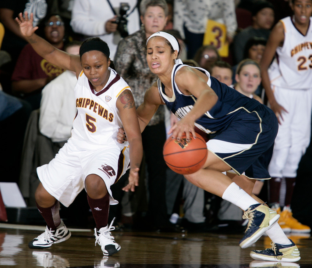 Diggins Leads No. 5 Notre Dame To 72-63 Win At Central Michigan (AP)