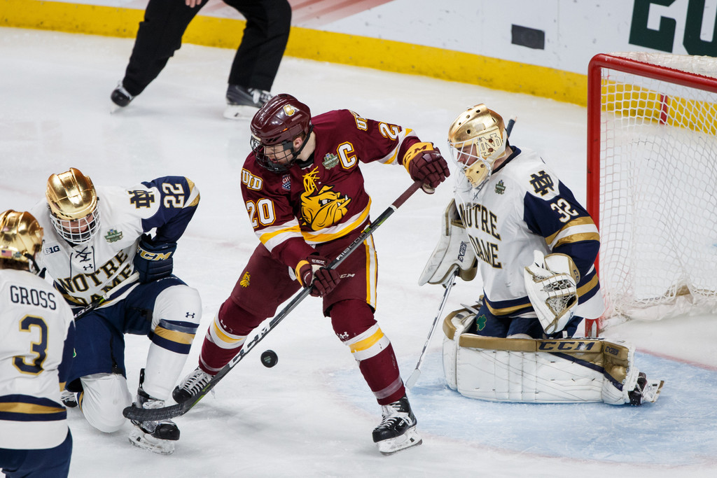 Notre Dame vs. Minnesota Duluth (USATSI)