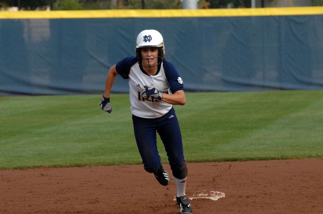 Alexa Maldonado paced Notre Dame with two hits at Loyola-Chicago.