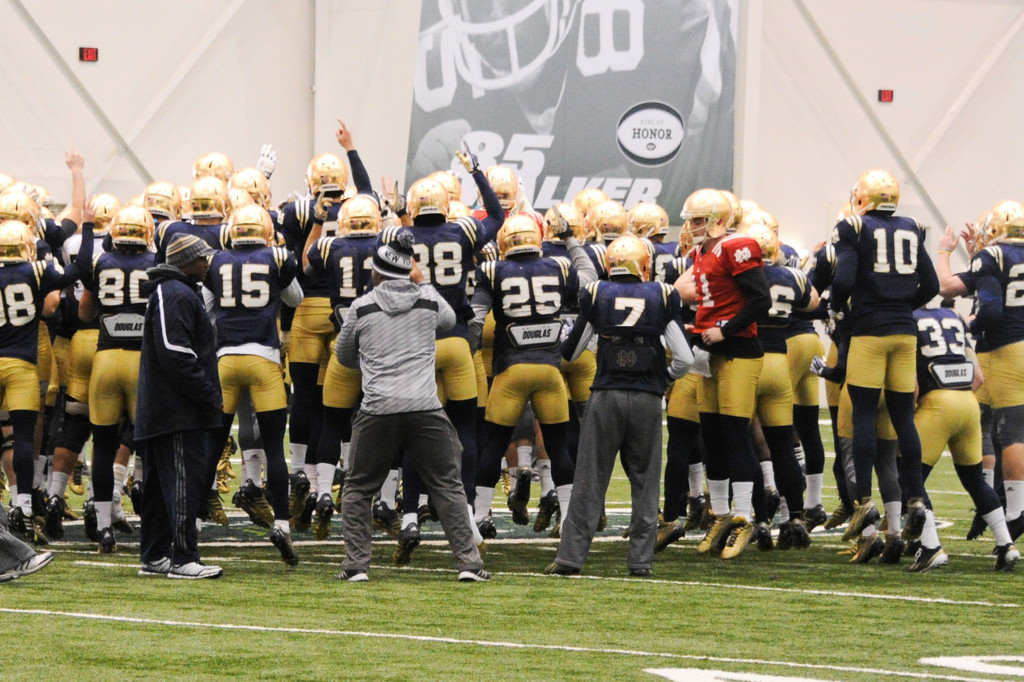 ND at the Pinstripe Bowl - Wednesday