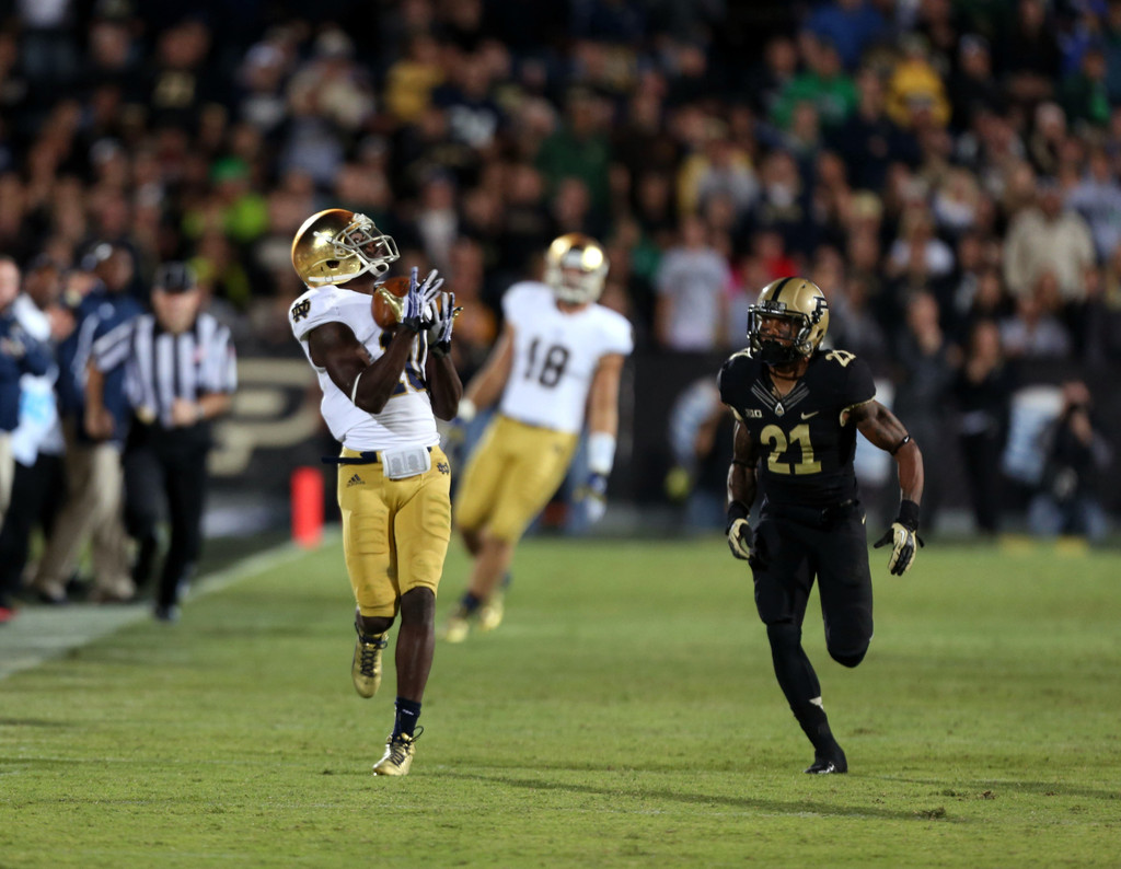 Notre Dame at Purdue (USATSI)