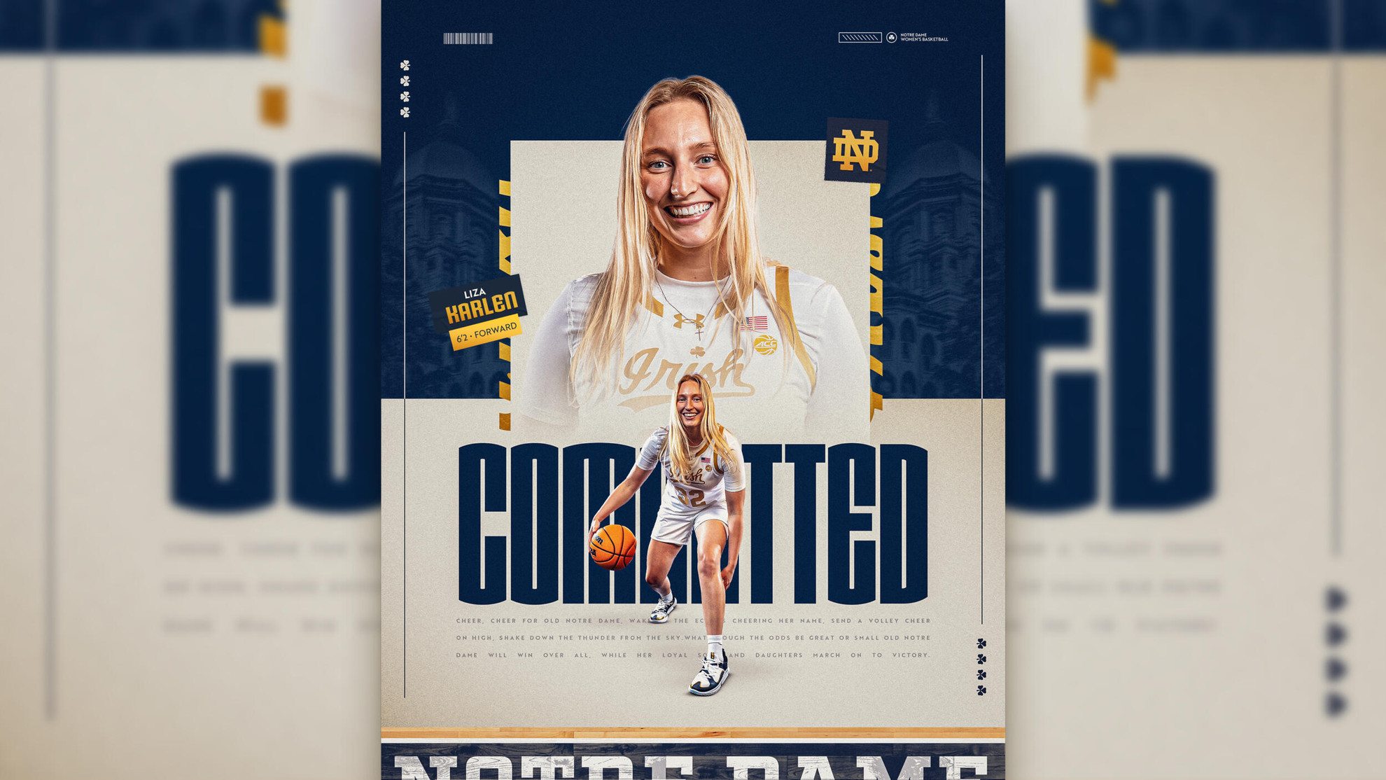 All-BIG EAST First Team Forward Liza Karlen Signs With Notre Dame All-BIG EAST First Team Forward Liza Karlen Signs With Notre Dame