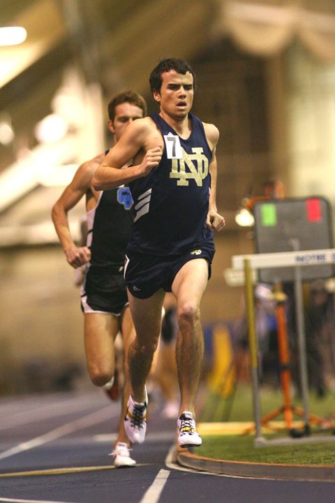 Patrick Smyth takes 5,000-meter run BIG EAST title.